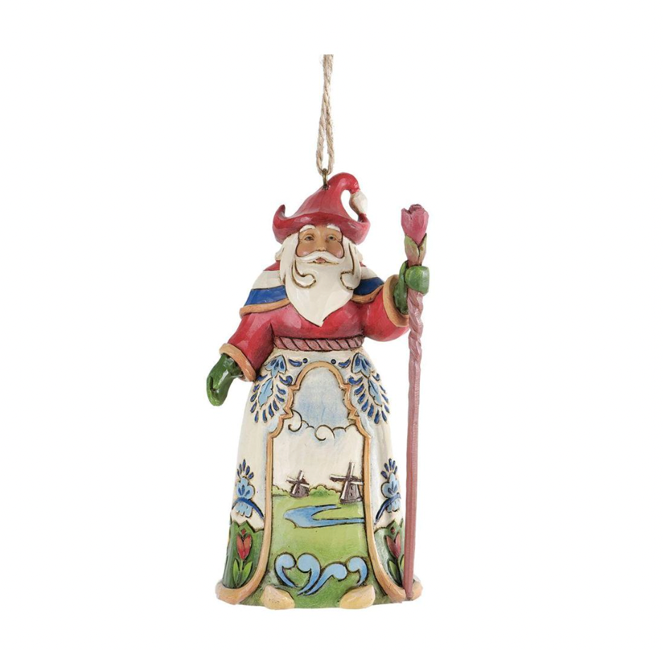 Dutch Santa Ornament