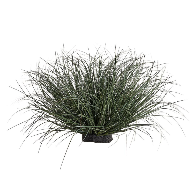 Dark Green Long Grass with Foam Base 18"