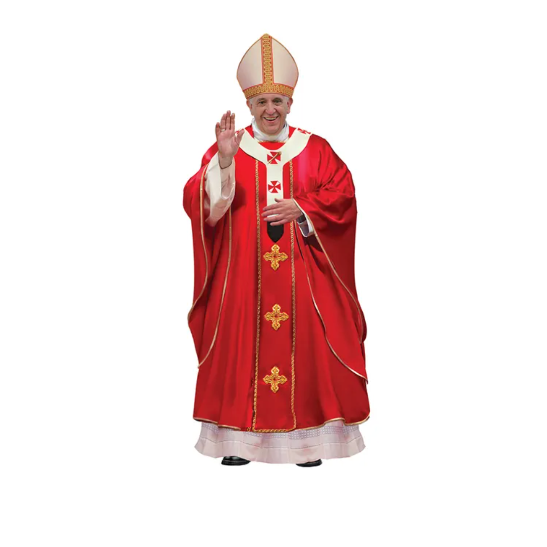 Pope Francis Resin Ornament 5.5"