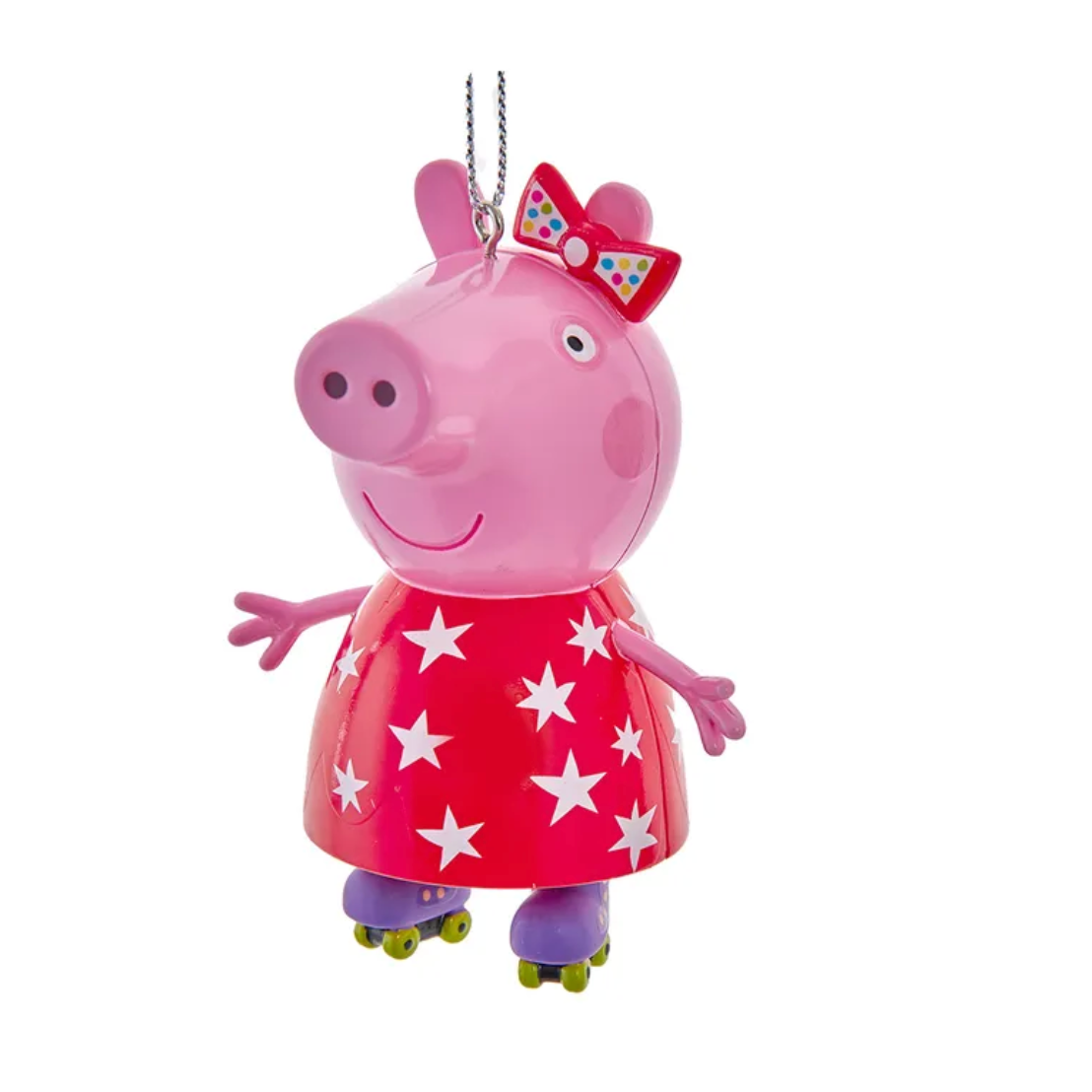 Peppa Pig with Skates Ornament 3.5"
