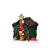 Decorated with Light Doghouse