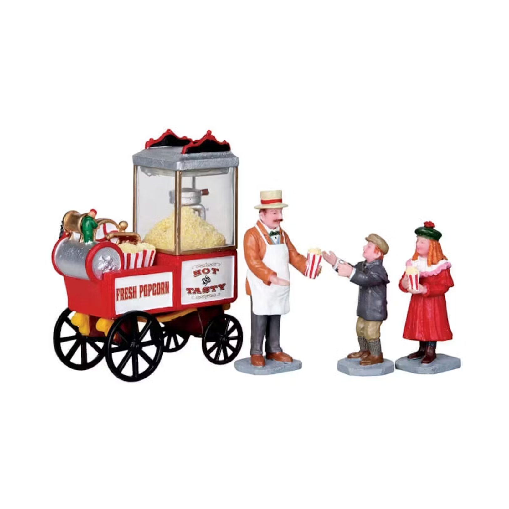 Popcorn Seller Set Of 4