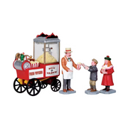 Popcorn Seller Set Of 4
