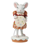 Sugar and Spice Make Christmas So Nice Gingerbread Mouse Girl