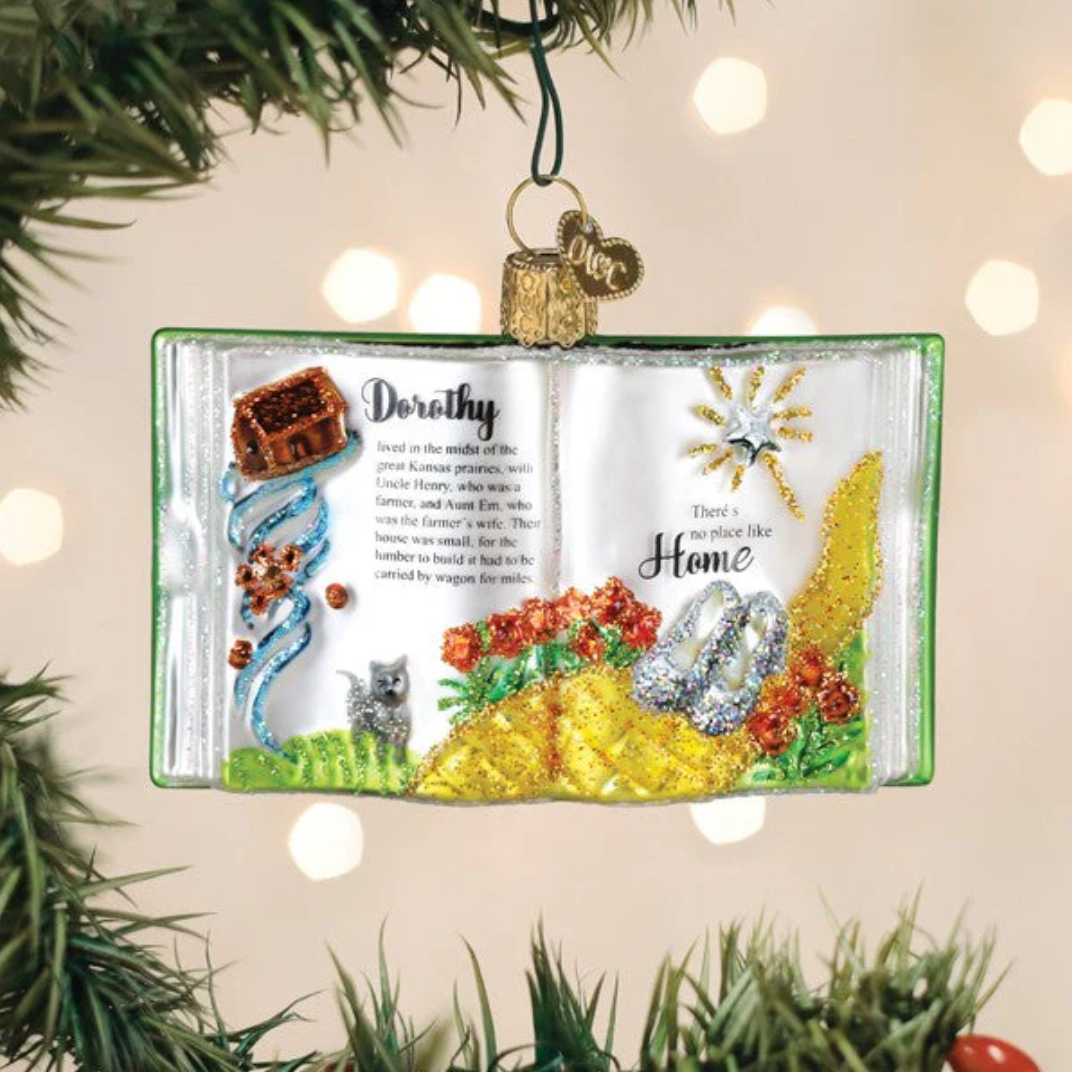 The Wonderful Wizard Of Oz Book Ornament
