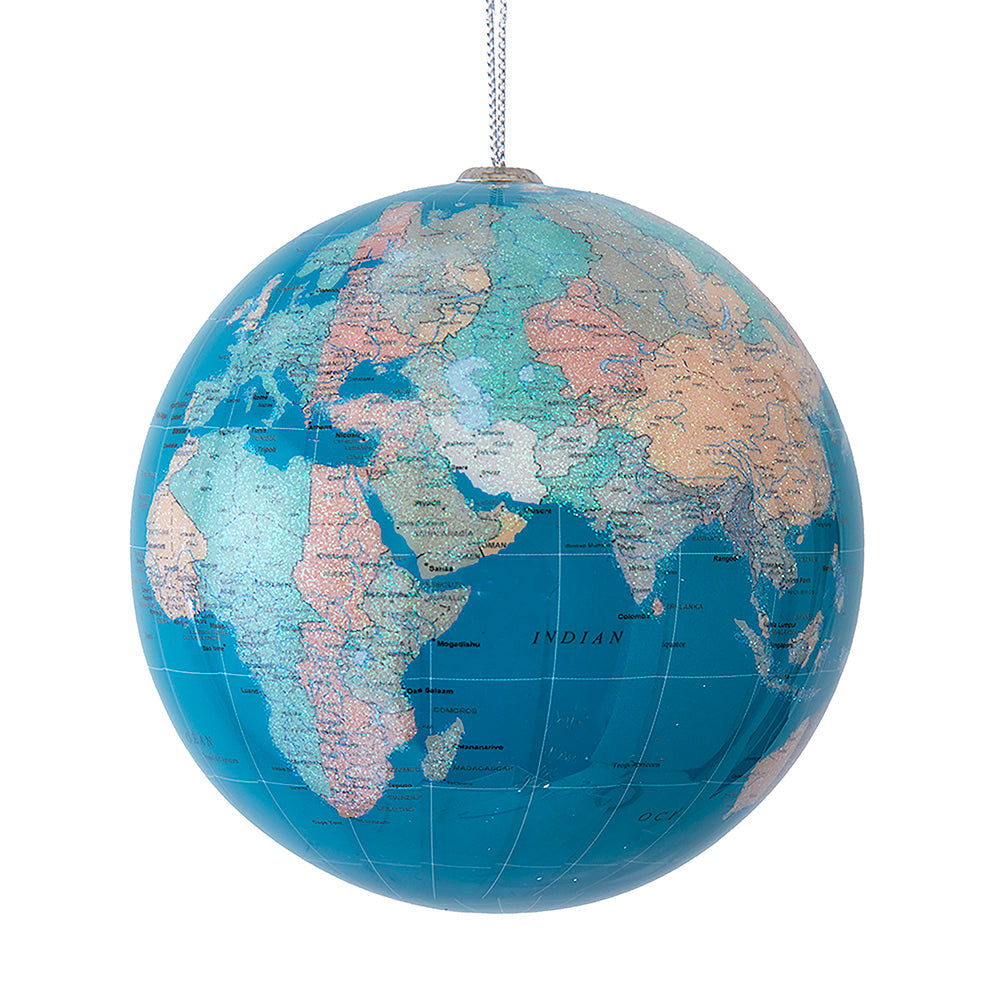 Shiny Globe Ornament 100mm
