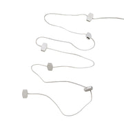USB PowerConnect+ Extension Cord with White Wire and 12 Ports 10' Long
