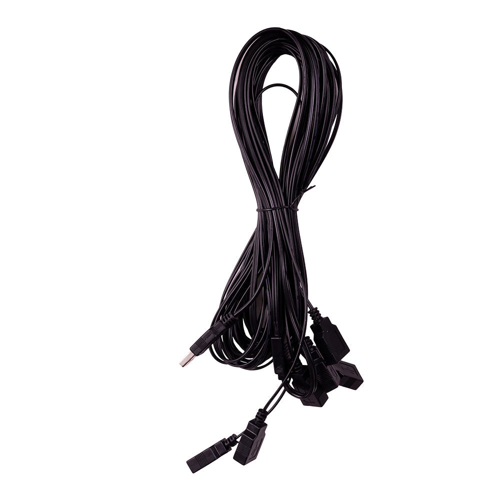 USB PowerConnect+ 6 Port Extension Cord