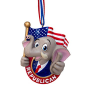 Republican Political Ornament 3.5"