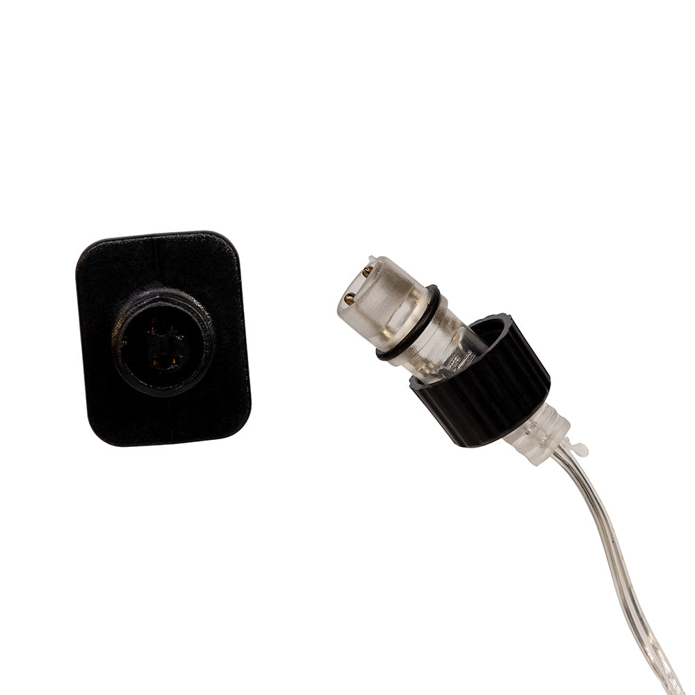 Gold Starburst LED Lit Tree Topper 15" Tall