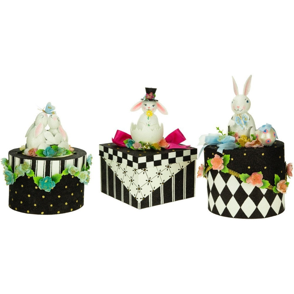Adorable Bunny Box 10 to 13 Inches Each Set of 3