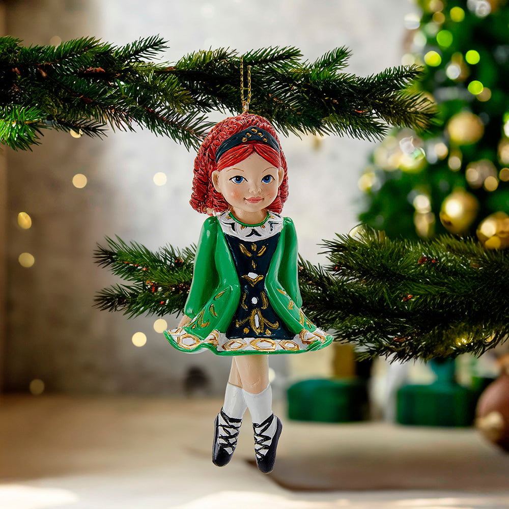 Irish Dancer Ornament 4.5"