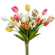 Mixed Tulip Bouquet 21"