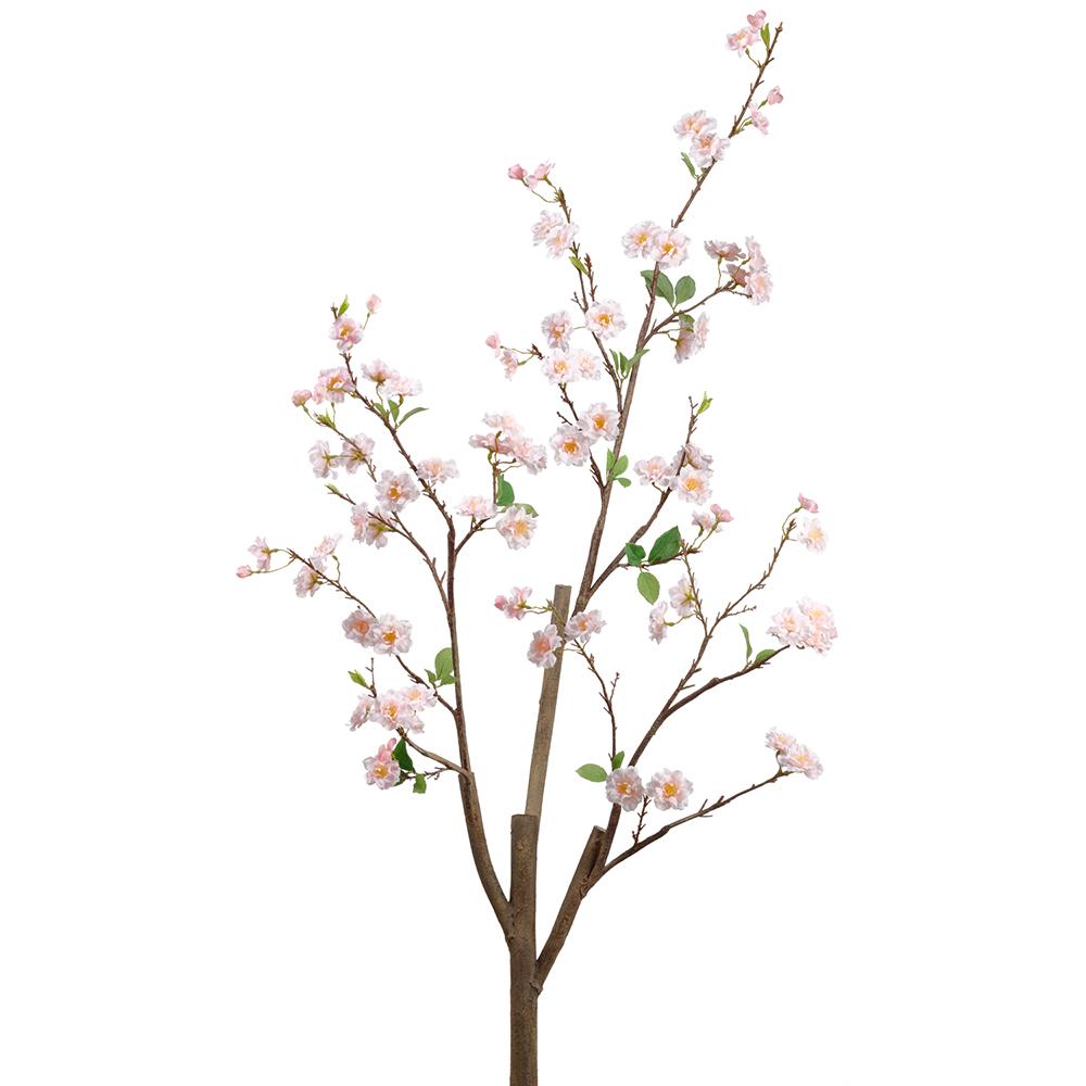 Soft Pink Cherry Blossom Branch 53"