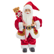 Standing Christmas Santa with Sack 12"