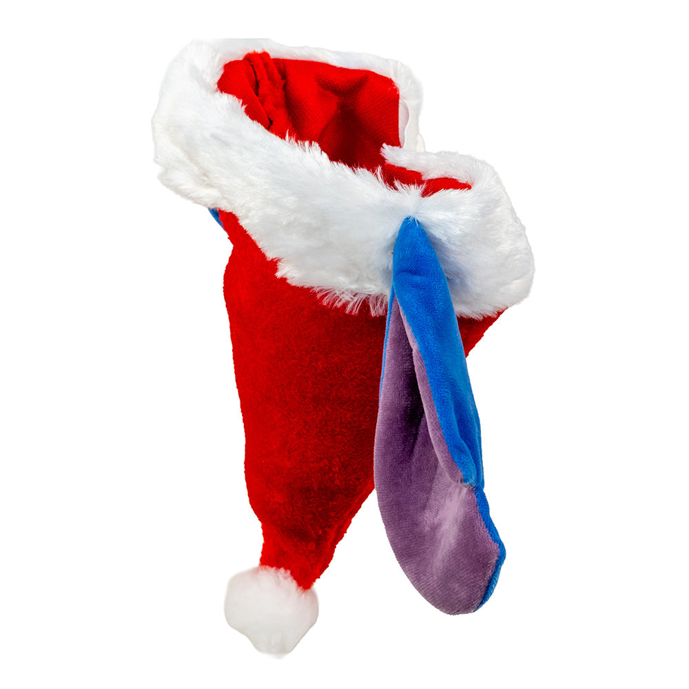 Stitch Santa Hat 14"