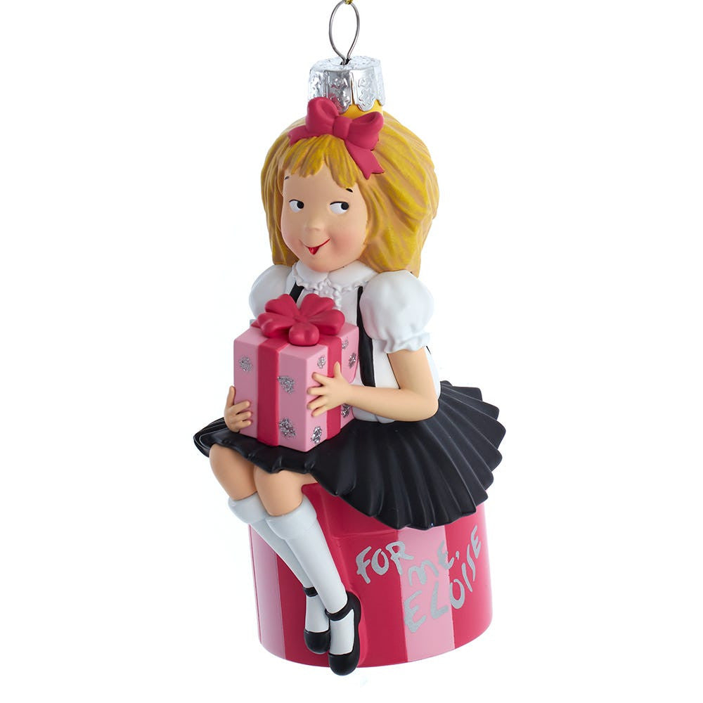 Eloise Glass Ornament 4.75"