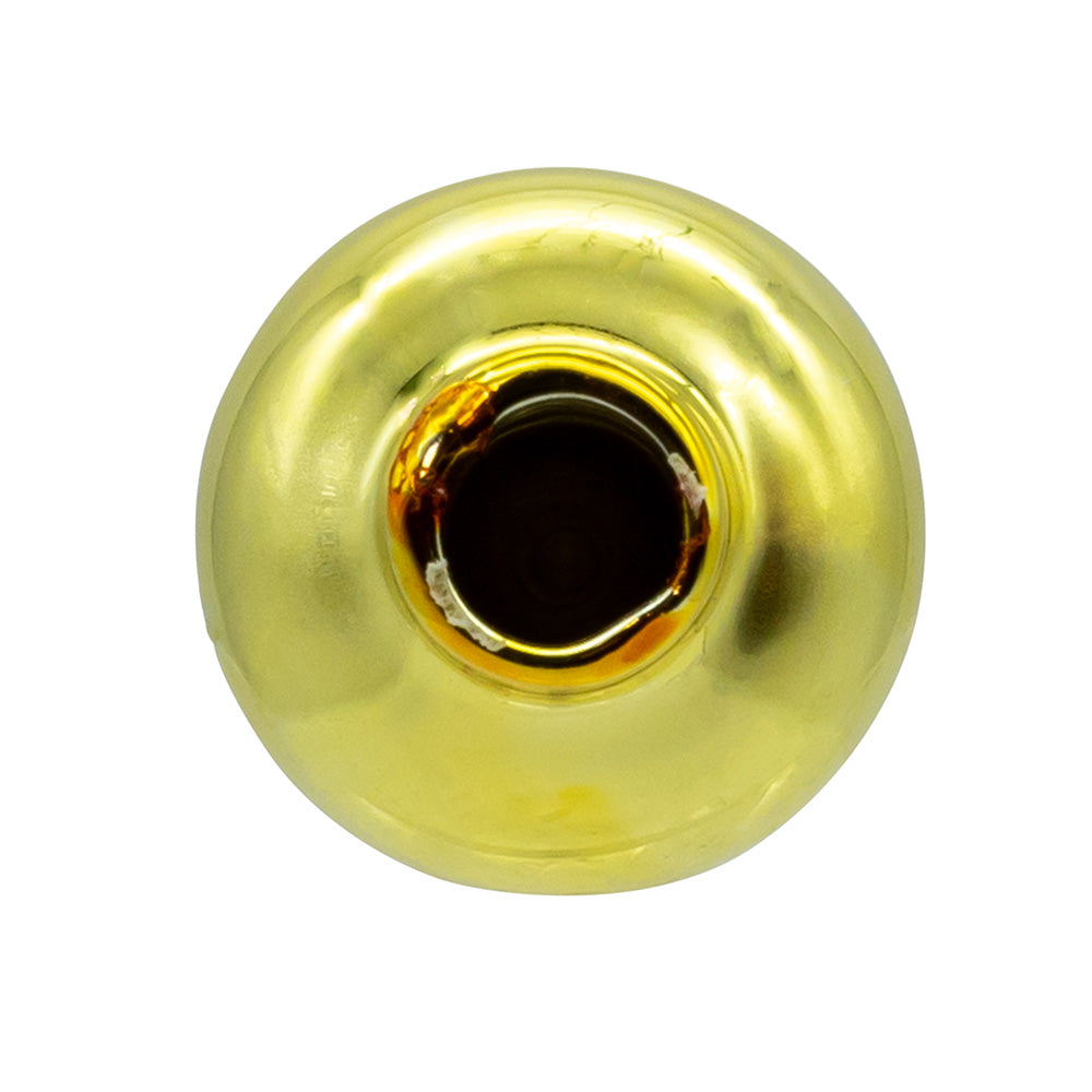 Multicolor Ball Glass Ornaments with Gold Tree Topper, 30mm Set of 25