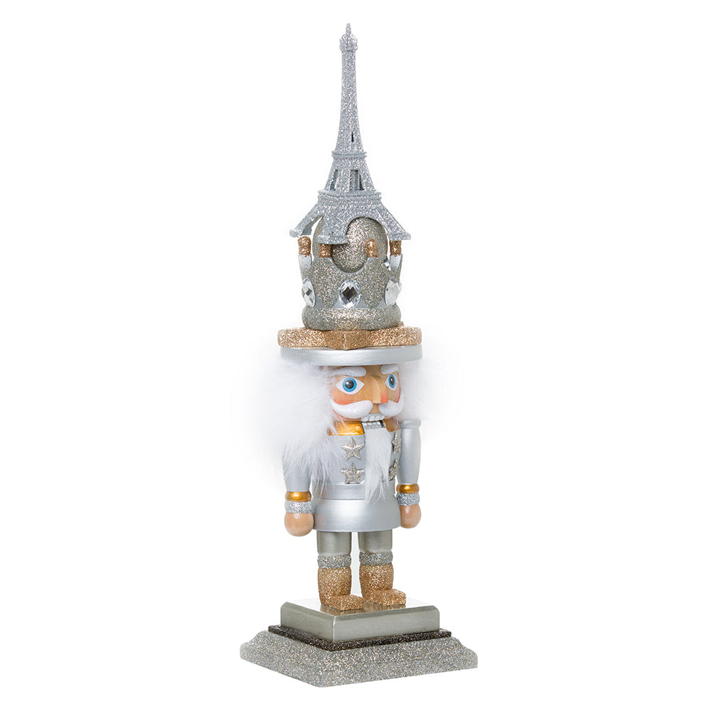 Hollywood Paris Hat Nutcracker 15.75"