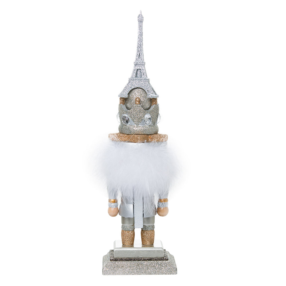 Hollywood Paris Hat Nutcracker 15.75"