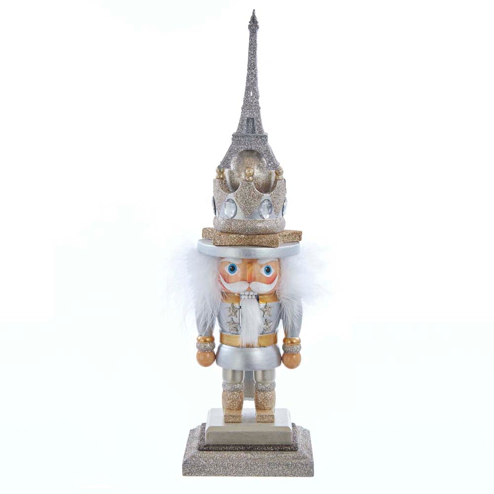 Hollywood Paris Hat Nutcracker 15.75"