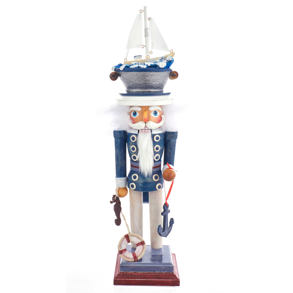 Hollywood Sea Captain Nutcracker 18 Inches