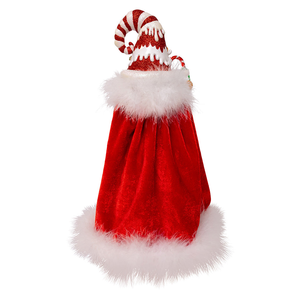 Hollywod Gingerbead Candy Santa Nutcracker 15"