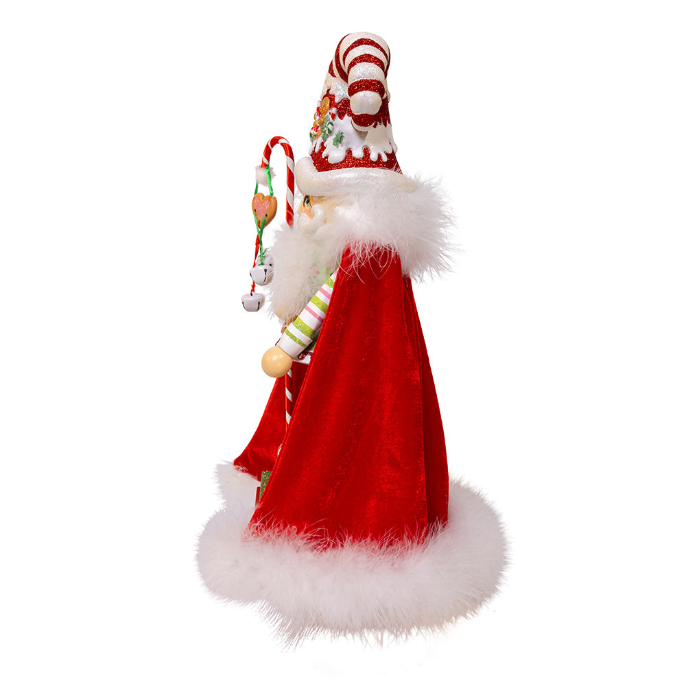 Hollywod Gingerbead Candy Santa Nutcracker 15"