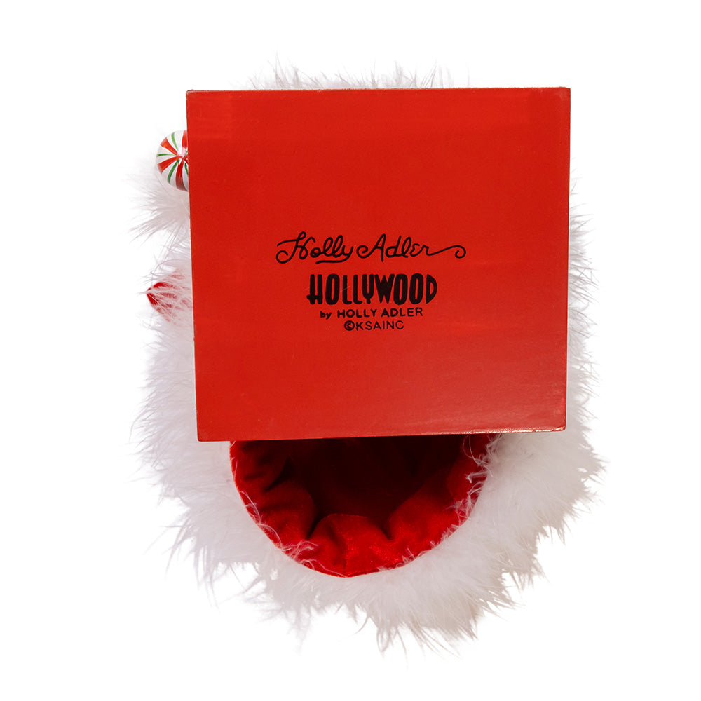 Hollywod Gingerbead Candy Santa Nutcracker 15"