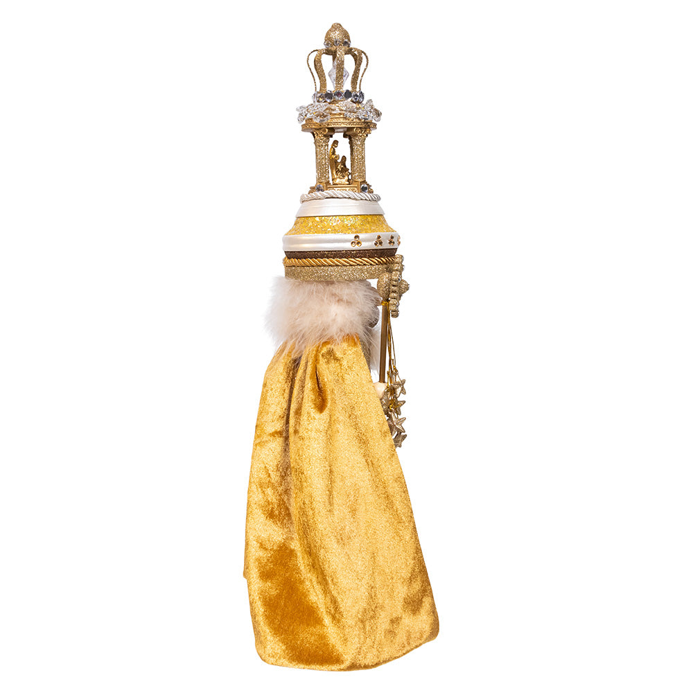 Hollywood Nutcrackers Lighted O Holy Night Nutcracker 19.5"