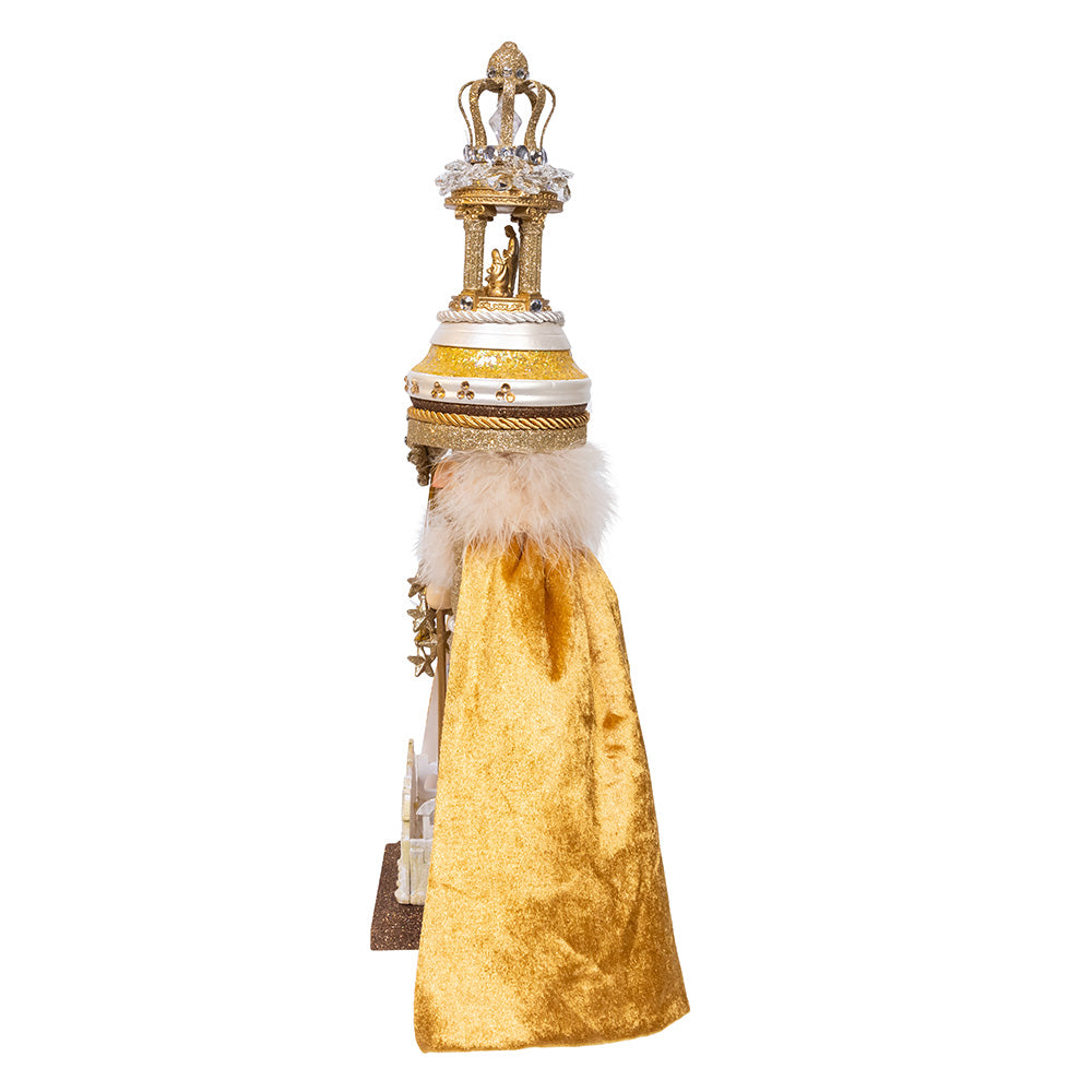 Hollywood Nutcrackers Lighted O Holy Night Nutcracker 19.5"