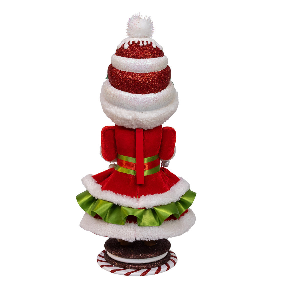 Hollywood Mrs Claus the Gingerbread Baker Nutcracker 14"
