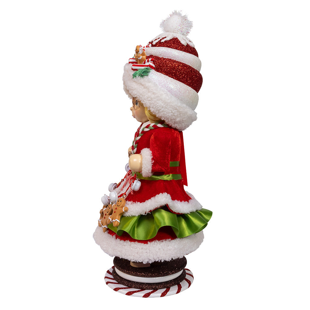 Hollywood Mrs Claus the Gingerbread Baker Nutcracker 14"