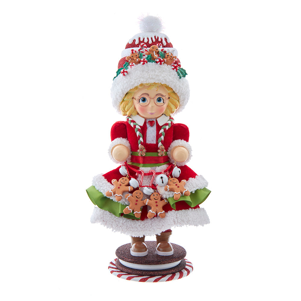 Hollywood Mrs Claus the Gingerbread Baker Nutcracker 14"