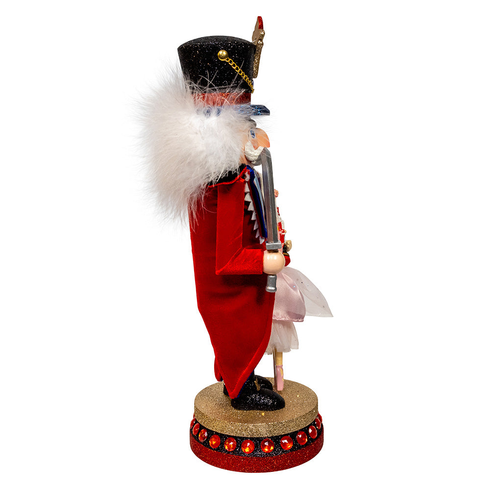 Hollywood Nutcracker Prince with Clara 15"