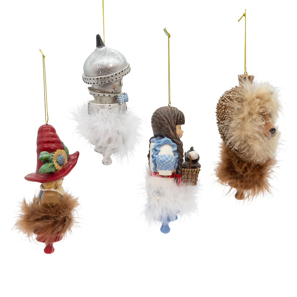 Hollywood Hats The Wizard of Oz Ornaments Set of 4