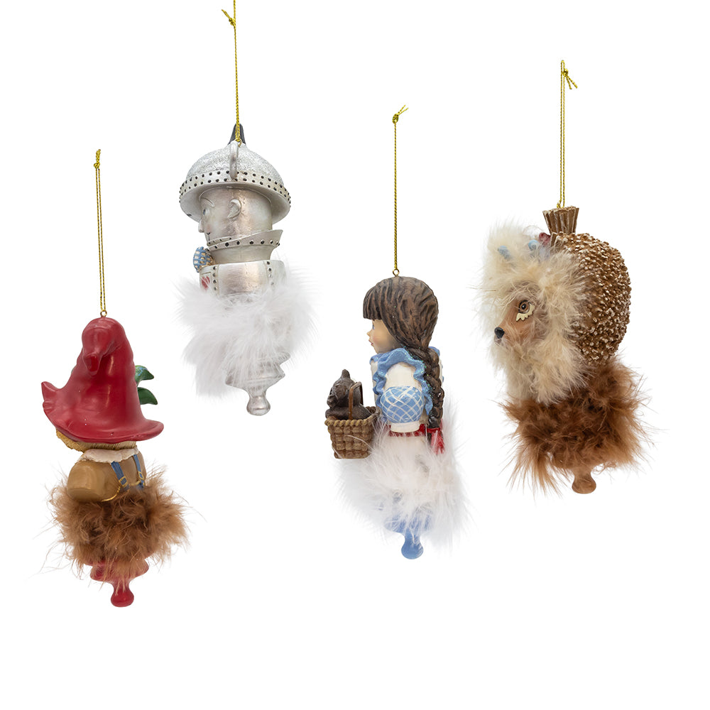Hollywood Hats The Wizard of Oz Ornaments Set of 4
