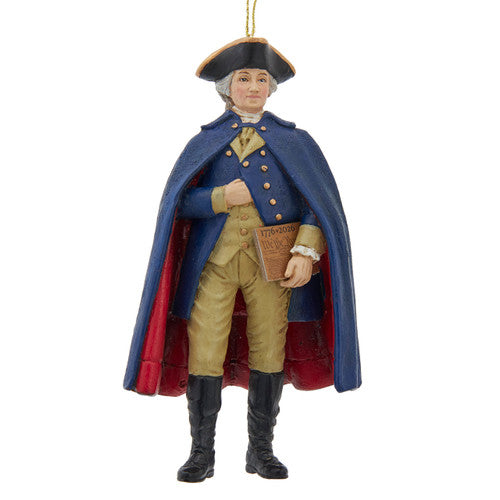 America's 250th Anniversary George Washington Ornament 5 Inches