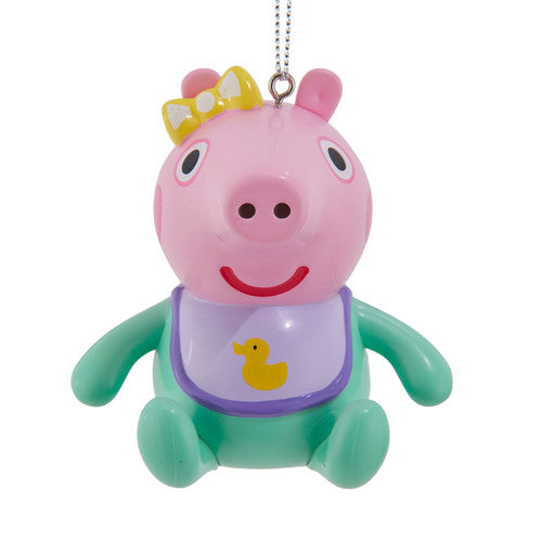 Baby Evie Peppa Ornament