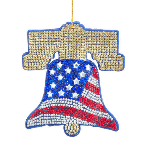 Bedazzled America 250th Anniversary Liberty Bell 3.75 Inches