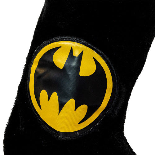 Batman Logo Applique Stocking 19 Inches