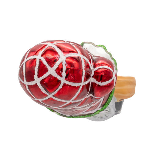 Noble Gems Baking Glove Glass Ornament 5.375 Inches