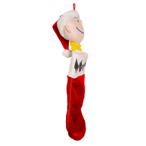 Charlie Brown Plush Head Stockng 21 Inches