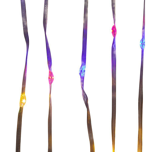 Multi-Color LED Connectable Clear Wire 100 Light Set