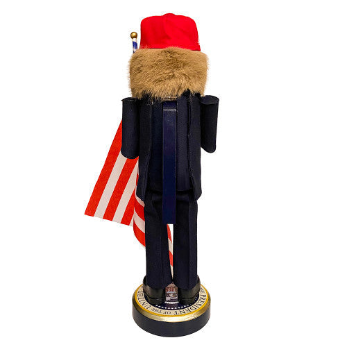 President Donald J. Trump Wood Nutcracker 16 Inches