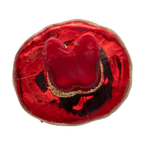 Noble Gems Mrs Claus Glass Ornament 5 Inches