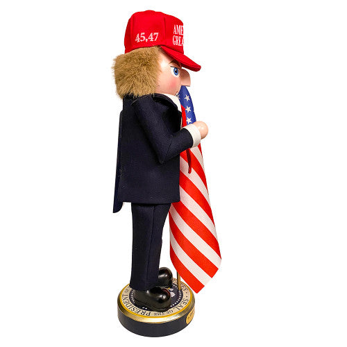 President Donald J. Trump Wood Nutcracker 16 Inches