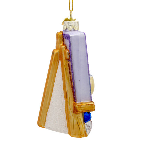 Noble Gems Paint 'n Sip Glass Ornament 4 Inches