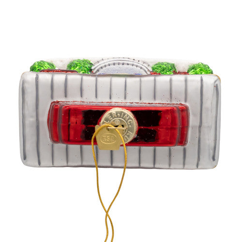 Noble Gems Retro Diner Glass Ornament 4.5 Inches