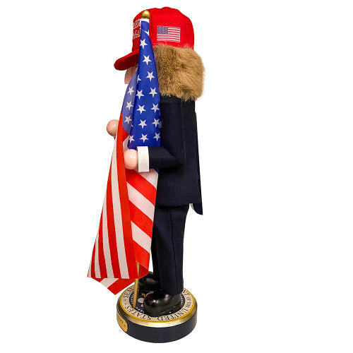 President Donald J. Trump Wood Nutcracker 16 Inches